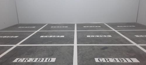 Freezer Bay Markings